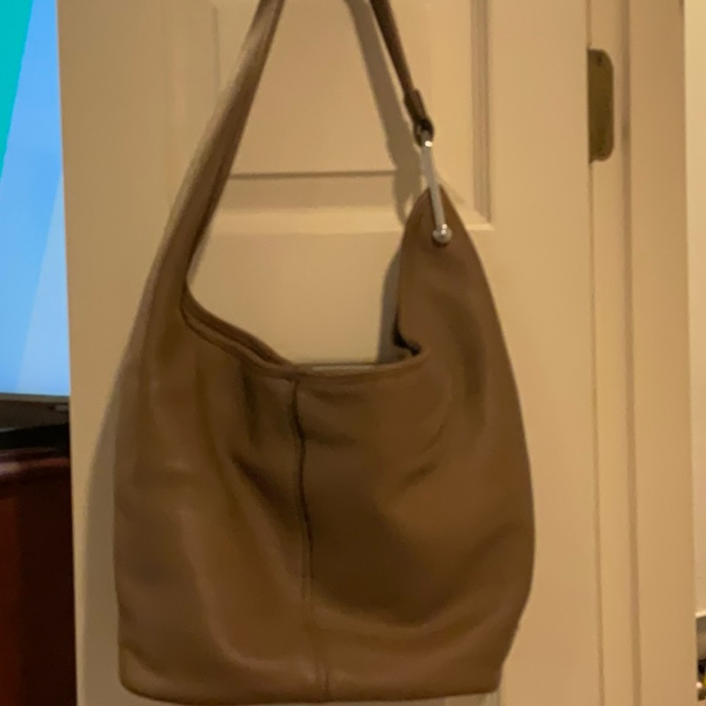 Michael Kors Spacious Tan Hobo Bag with Soft Leather medium